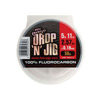 Fox Fox rage drop &#039;n&#039; jig fluorocarbon drop &#039;n&#039; jig fluorocarbon - 0.27mm 5.15kg / 11.35lb fluorcarbo...
