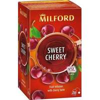 Milford MILFORD Gyümölcstea, 20x2,5 g, MILFORD "Sweet cherry", cseresznye