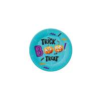 Godan Trick or Treat papír tányér - 18 cm, 6 db / csomag