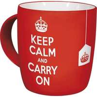  RETRO Keep Calm and Carry On – Bögre