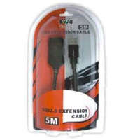  Wiretek USB 2.0 Extender kábel 5m (VE368)