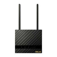 ASUS Asus 4G-N16 300 Mbit/s vezeték nélküli egysávos Router #fekete