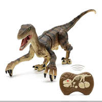 Nonbrand Távirányítós T-rex Dinoszaurusz 45cm Velociraptor Távirányítós Játék Dínó Élethű Hanghatásokkal