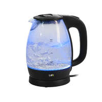 Lafe LaFe CEG012.1 2200W 1.7L BPA-mentes üveg fekete vízforraló