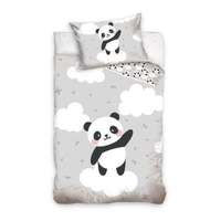 Panda Panda mintás baba baba ágynemű szett, 100x135 és 40x60 cm-es