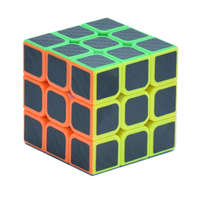  Rubik kocka készségfejlesztő játék, 3x3-as / fekete
