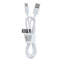 Haffner Kábel USB - Type-c 2,0 C366 fehér 1 méter (csatlakozó hosszú: 8mm)