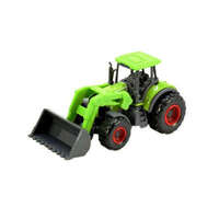 Toi-toys Toi-Toys zöld, fém markolós traktor – 8 cm