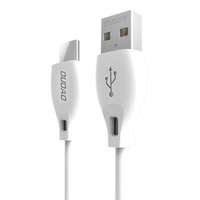 Dudao Dudao C típusú USB-töltőkábel 2.1A 2m fehér (L4T 2m fehér)