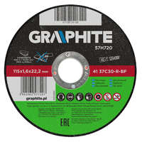 Graphite Graphite 41 37C30-R-BF 115 x 1,6 x 22,2 mm kővágó korong