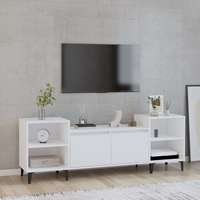 vidaXL vidaXL fehér szerelt fa TV-szekrény 160 x 35 x 55 cm
