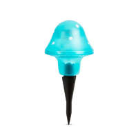 Nonbrand Napelemes gomba alakú kerti lámpa több színben kék