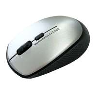  2.4GHz/Bluetooth v5.2 kettős üzemmódú vezeték nélküli egér, wireless mouse, 1600/1200/1000dpi, Ez...