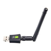  D-Band WiFi adapter, 300Mbps sebesség, USB2.0, 2.4GHz, PC és Laptophoz