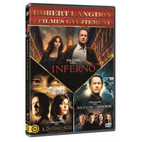  Robert Langdon 3 filmes gyűjtemény - DVD - (Da Vinci-kód bővített változat, Angyalok és démonok b...