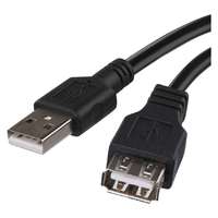 EMOS EMOS USB kábel 2.0 A – A/F csatlakozó 2m