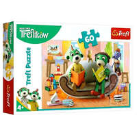 Trefl Trefl 60 darabos puzzle - Treflik olvas - 07815