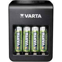 Varta Elemtöltő, akku LCD Plug töltő + 4 db AA 2100 mAH Varta