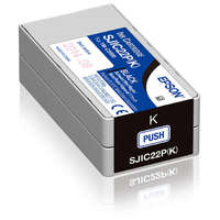 Epson Epson SJIC22P(K) C3500 Tintapatron Black 32,6ml , C33S020601