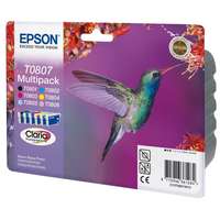 Epson Epson T0807 Multipack Bk C M Y LC LM tintapatron eredeti C13T08074010 (T0801 + T0802 + T0803 + T0...