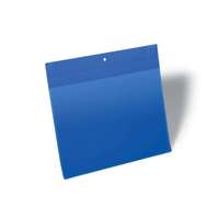 Durable Mágneses dokumentum tároló zseb A4, fekvő, 10 db/csomag, Durable Neodym kék