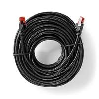 Nedis CAT6 hálózati kábel | RJ45 Dugasz | RJ45 Dugasz | U/UTP | 30.0 m | Kültéri | Kerek | PE | Fekete...