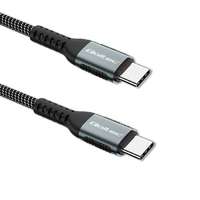 Qoltec Qoltec 52358 USB kábel 1,5 M USB 2.0 USB C Fekete