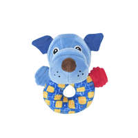 Espiro Lorelli Toys Plüss csörgő karika - Kék kutyus