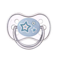 Canpol babies Canpol babies nyugtató szilikon cumi szimmetrikus 0-6 hó - kék csillag