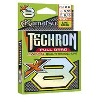  Kamatsu techron full drag x8 lime green 0.18/150m pe 1.5