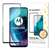 Wozinsky Wozinsky edzett üveg Full Glue szuper kemény képernyővédő teljes fedett keret tokbarát Motorola M...
