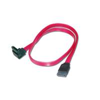 Assmann ASSMANN Electronic 2x SATA 7-pin, 0.5 m SATA kábel 0,5 M Fekete, Vörös