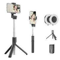  Prémium selfie bot, 19 - 60 cm, 360°-ban forgatható, exponáló gombbal, bluetooth-os, v4.0, tripod...