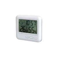  Időjárás állomás, óra, hőmérséklet és páratartalom kijelzés (MIE-RB-0005B)