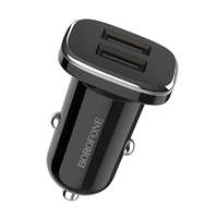 Borofone Dupla USB portos autós telefontöltő 2.4A Borofone BZ12 Lasting fekete