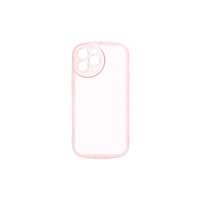 YooUp Lekerekített átlátszó TPU telefontok iPhone 12 6.1 colos YooUp Rounded Transparent pink