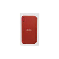 YooUp ANT iPhone X Notesz Bőrtok Piros