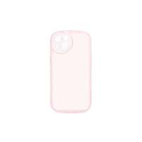 YooUp Lekerekített átlátszó TPU telefontok iPhone 13 6.1 colos YooUp Rounded Transparency pink