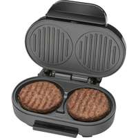 Clatronic Clatronic HBM 3696 2 grillfelület, 1000 W black-inox hamburger grill