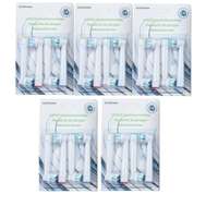 Oral-B 20 db-os 3D-s fogkefe fej, Oral-B elektromos fogkeféhez / 50A 5 csomag /