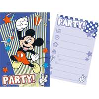 Disney Disney Mickey party meghívó 5 db-os
