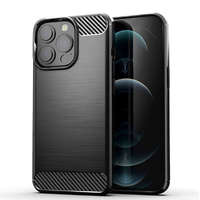 Nonbrand Apple iPhone 13 Mini (5.4) Carbon vékony szilikon tok fekete