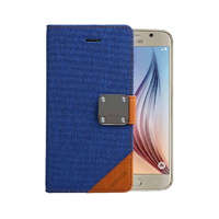 Astrum Astrum MC630 MATTE BOOK mágneszáras Samsung G920F Galaxy S6 könyvtok kék