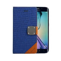Astrum Astrum MC640 MATTE BOOK mágneszáras Samsung G925F Galaxy S6 EDGE könyvtok kék