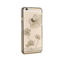 Astrum Astrum MC240 keretes virág mintás, Swarovski köves Apple iPhone 6 Plus / 6S Plus tok arany