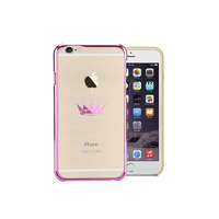 Astrum Astrum MC300 keretes korona mintás, Swarovski köves Apple iPhone 6/6S hátlapvédő pink