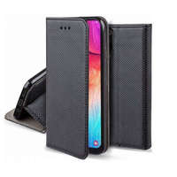 Nonbrand Smart magnet LG X Power 3 oldalra nyíló mágneses könyv tok szilikon belsővel fekete