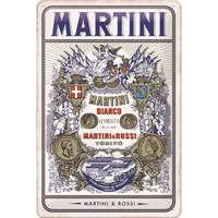  Martini – Bianco Vermouth Label - Fémtábla