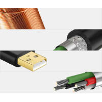  UGREEN US121 aktív USB 2.0 hosszabbító kábel, 15 m (fekete)