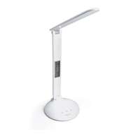 Asztali Érintős LED Lámpa -3 Színhőmérséklet -Dátum - Hőmérséklet